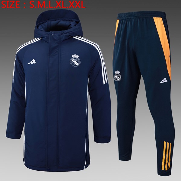 Abrigo Real Madrid Conjunto Completo 2024/25 Azul 2